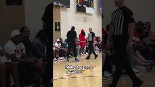 Melo stops an AAU fight basketball ballislife hooper sports aau [upl. by Elaweda956]