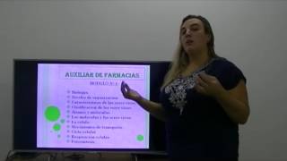 Curso Auxiliar de Farmacia Módulo 1 Clase 1 [upl. by Hameerak]