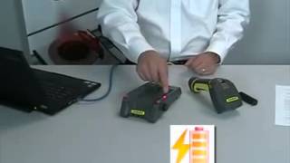 DataMan 8000 Industrial Handheld ID Reader Wireless Communication Module Demo [upl. by Tloc]