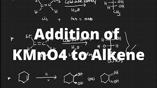 Addition of KMnO4 to Alkene  Reaction mechanism  JEE NEET and EMCET [upl. by Nalon216]