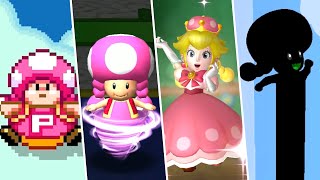 Evolution of Toadette PowerUps amp Transformations 2007  2024 [upl. by Arrait]