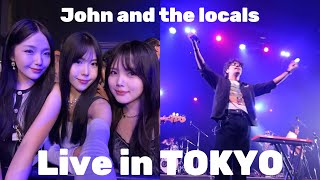 John and the locals ko Live concert VLOG Nepali x Japanese Sisters [upl. by Anette76]