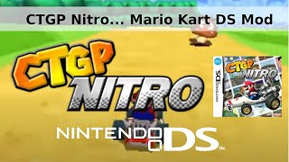 CTGP Nitro Mario Kart DS Mod New Tracks New Characters [upl. by Seldan]