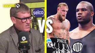 quotI THINK ITS RIDICULOUSquot Simon Jordan SLAMS The Idea Of Jake Paul Fighting Daniel Dubois [upl. by Nevarc]