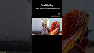 Pahadi Wedding uttrakhandiwedding pahad gau dollkishaadi [upl. by Arimihc804]