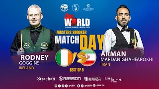 IBSF WORLD SNOOKER CHAMPIONSHIPS QATAR 2023 l MASTERS [upl. by Letnoj]