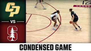 Cal Poly vs Stanford Condensed Game  202425 ACC Womens Basketball [upl. by Myo98]