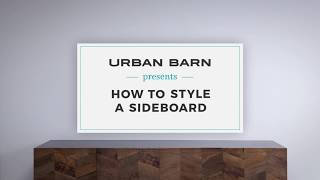 How To Style A Sideboard [upl. by Qerat]