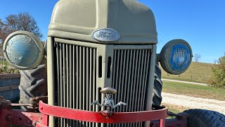 Giving our 8n Ford tractor an exciting new nickname quotel bandito [upl. by Leisam]