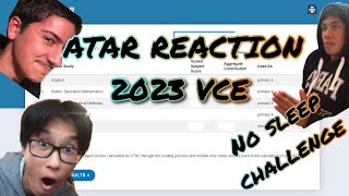 ATAR Reaction 2023 VCE No Sleep Challenge [upl. by Irab]