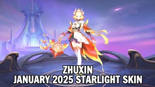 January 2025 Starlight Skin Zhuxin  MLBB [upl. by Oecile]