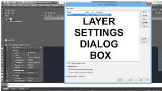 180 FORMAT TOOL LAS LAYERSTATE COMMAND LAYER STATES MANAGER DIALOG BOX ALL OPTIONS [upl. by Dnomrej319]