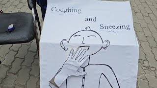 coughing and sneezing manners  Chenab Lyceum Wazirabad kidsactivities [upl. by Walton639]