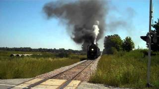 IAIS 6988 Steam from Homestead to Ladora Iowa [upl. by Annil613]