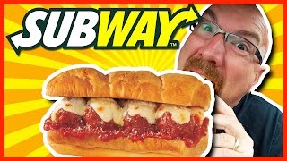 8 Balls of Wonder  Subway Meatball Sub on an Italian Bun Review  KBDProductionsTV [upl. by Graaf774]