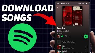 Spotify Offline Download Your Favorite Songs In Hindi [upl. by Moir]