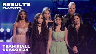 Top 12 Revealed Team Niall The Voice Season 24 Playoffs [upl. by Oicnevuj704]