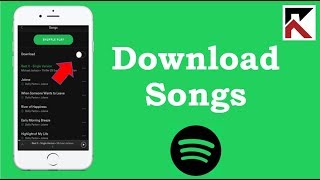 How To Download Songs Spotify iPhone [upl. by Luthanen]