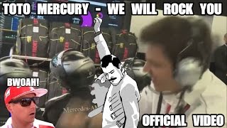 Toto Mercury  We Will Rock You F1 Edition [upl. by Medwin]