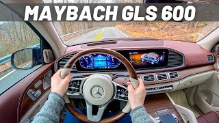 2023 Mercedes Maybach GLS  POV Test Drive [upl. by Lehcar]