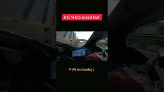 R15M top speed testtrending viral motor bike support youtube subscribers spirit rider [upl. by Boot145]