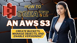 quotAWS S3 How to Create Buckets Manage Objects and Enable Versioningquot in Tamil  Anne Rinita [upl. by Uchish]