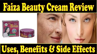 Faiza Beauty Cream Honest Review  Best Pakistani Skin Whitening Cream Review By Ayeshaa❤ [upl. by Sprague]