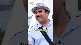 My Friend Reaction after knowing what Bungee Jumping is tmkoc funny relatable [upl. by Mudenihc]