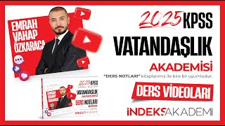 12025 KPSS  Vatandaşlık  Sosyal Düzen Kuralları ve Yaptırım Türleri  Emrah Vahap Özkaraca [upl. by Lek36]