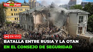 RUSIA Y LA OTAN SE CULPAN DE MISIL QUE IMPACTO HOSPITAL DE KIEV  TheMXFam [upl. by Michelina]