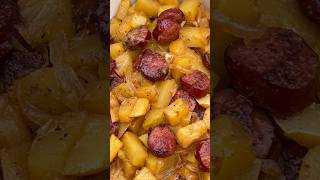 Fried Potatoes amp Sausage [upl. by The208]