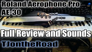 Roland Aerophone Pro AE 30 Full Review and Sounds [upl. by Lea414]