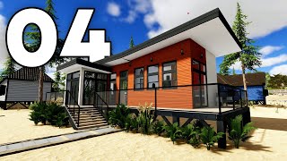 Modern Zen Beachfront Bungalow Renovation  House Flipper 2  Part 4 [upl. by Irt59]