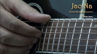 Jao Na  Whats Your Raashee  Guitar Chords Lesson by Pawan [upl. by Atirec]