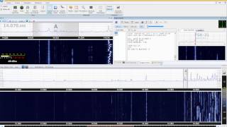 RTTY and PSK31 with SDRRadio Console V2 test bersion [upl. by Jewett]