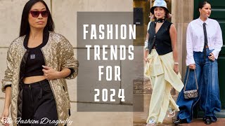 FASHION TRENDS FOR 2024 [upl. by Subak719]