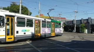 Melbourne Trams Balaclava Junction [upl. by Aissila]