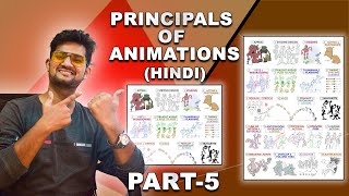 Adobe animate tutorial for beginners in Hindi Animation principals part 5 of 9  Tutomator [upl. by Stillmann778]