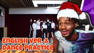 Stray Kids  quotDOMINOquot English Ver amp Dance Practice Video REACTION [upl. by Addiel]