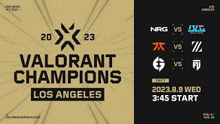 NRG vs BLG  FNC vs ZETA  EG vs FUT — VALORANT Champions — Group Day 3 [upl. by Arney]