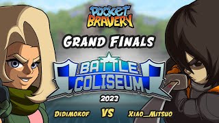 Pocket Bravery  Battle Coliseum 2023  Grand Finals [upl. by Wilie511]