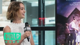 Brigette LundyPaine Talks About Working With The Cast of quotThe Glass Castlequot [upl. by Amalia17]