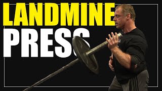 Landmine Press for Shoulder health DO THEM NOW [upl. by Avigdor839]