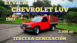 Todo sobre la CHEVROLET LUV 4x2 2300 1993 MOTOR STOCK [upl. by Oler]