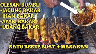 olesan bumbu jagung bakarayam bakarudang bakar [upl. by Aiuqcaj]