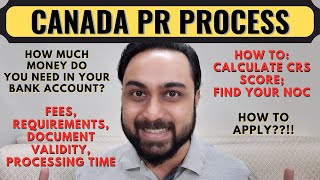 Canada PR Process  Canada Express Entry Step By Step Process  Canada PR Requirements [upl. by Ume320]