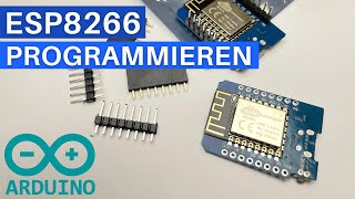 ESP8266 mit Arduino programmieren mein Basisvideo [upl. by Kelsy]