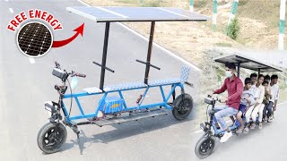 Build a 7 seater E Bike With Unlimited Range [upl. by Corabella]