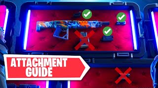 Fortnite Attachments EXPLAINED Fortnite Tips and Tricks [upl. by Romano]