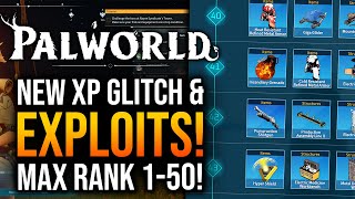 Palworld  THE MOST BROKEN XP GLITCH [upl. by Negriv]